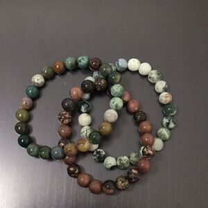 3 X Stone Bracelets